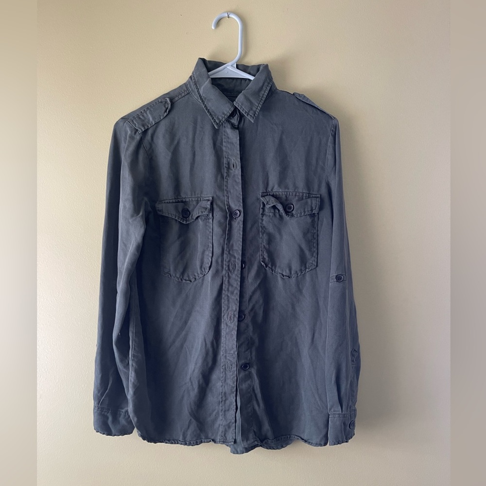 Zara - Denim top